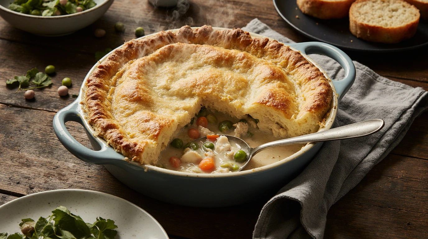 Easy Chicken Pot Pie with Cream of Chicken Soup | Tried Kitchen