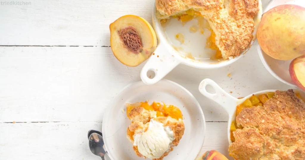 peach cobbler dump cake