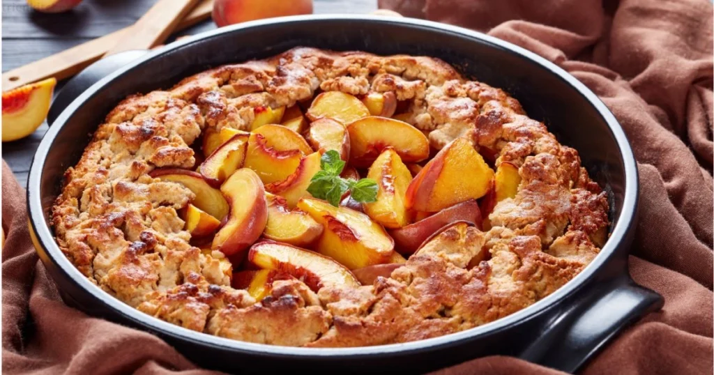 easy peach cobbler with cake mix