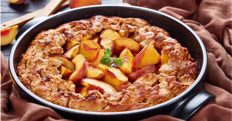 easy peach cobbler with cake mix