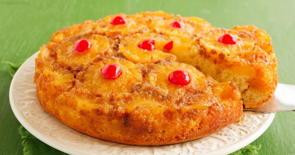 pineapple upside down cake with cake mix
